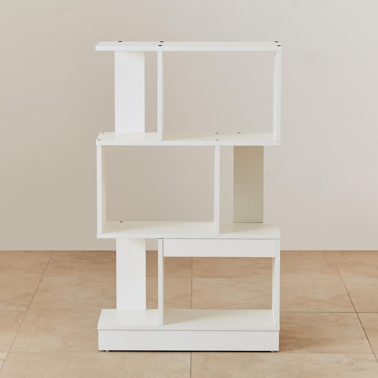 Helios Reynan 3-Tier Book Shelf - White