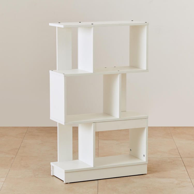 Helios Reynan 3-Tier Book Shelf - White