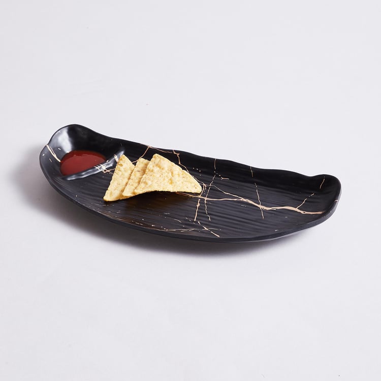 Fiesta Melamine Chip and Dip Platter - 28x12cm