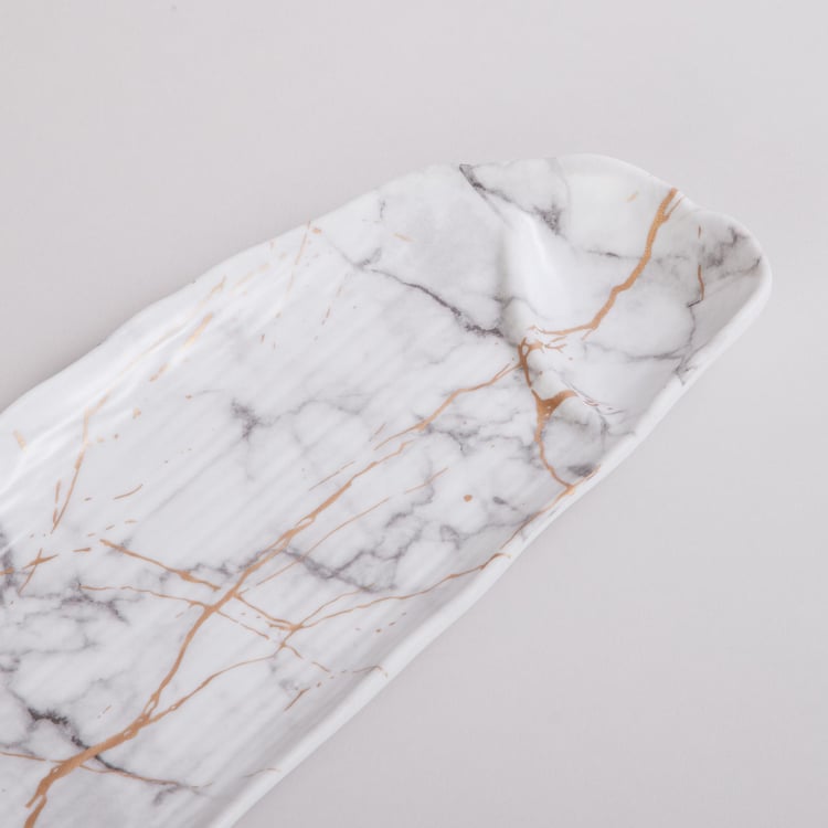 Silvano Melamine Chip and Dip Platter - 28x12cm