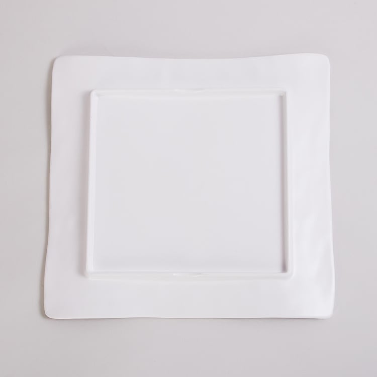 Silvano Melamine Square Snack Platter - 32x32cm