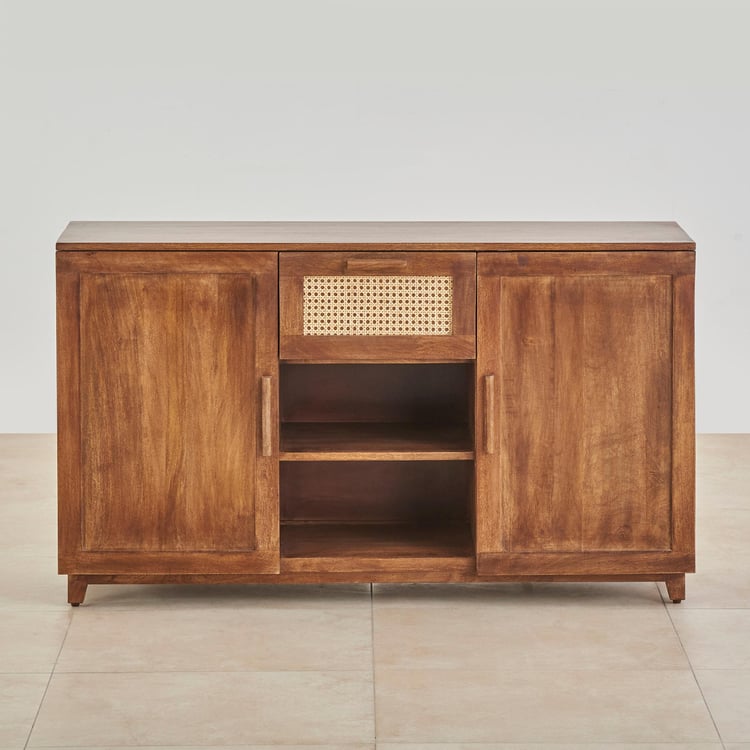 Cane Connection Mango Wood Sideboard - Brown