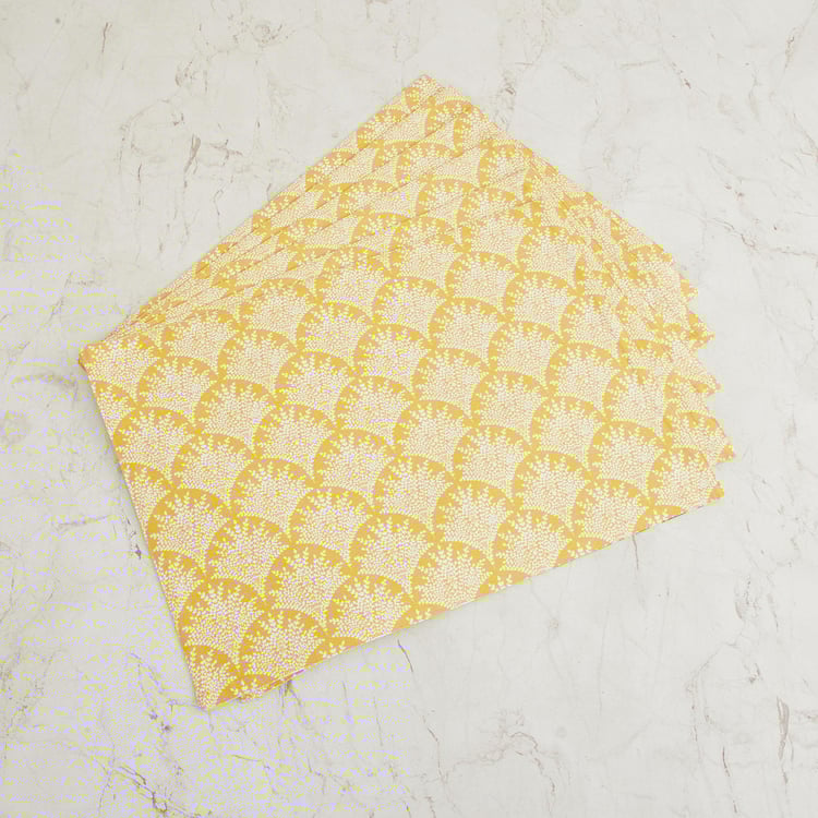 Corsica Persian 12Pcs Cotton Reversible Placemat and Napkin Set