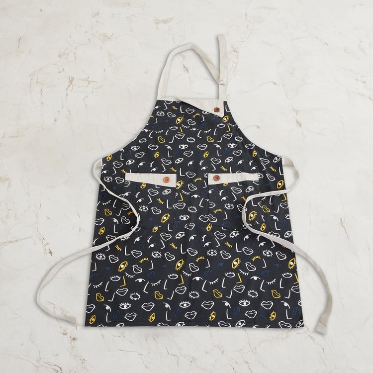 Corsica Persian Set of 2 Printed Cotton Aprons