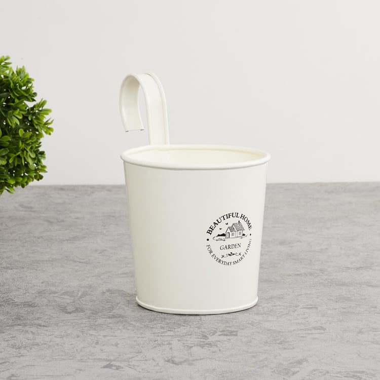 Beautiful Home Metal Rail Hanging Planter