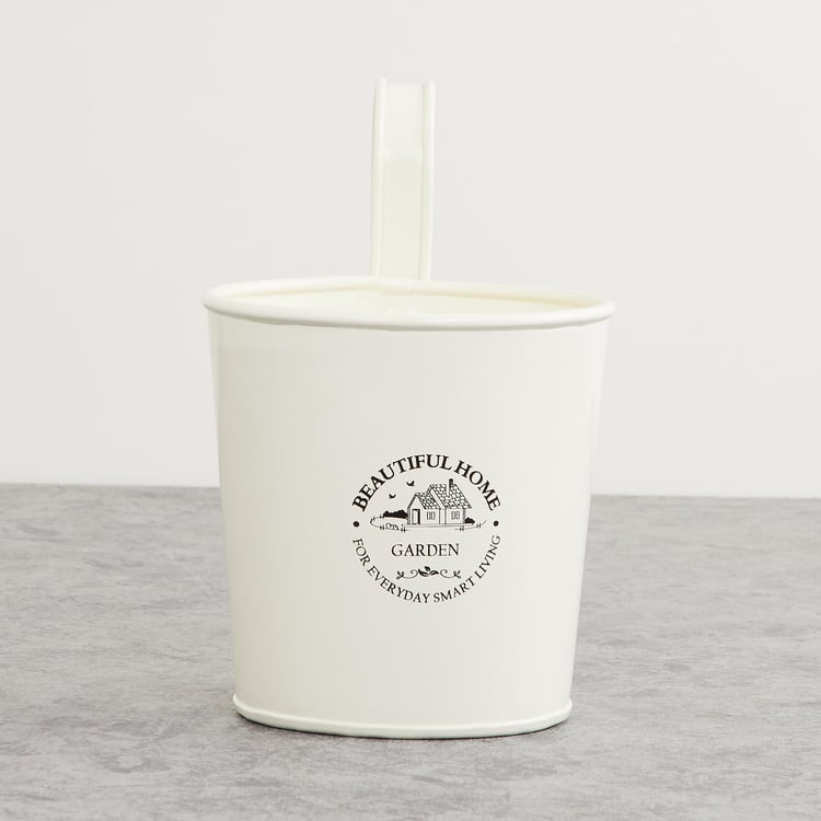 Beautiful Home Metal Rail Hanging Planter