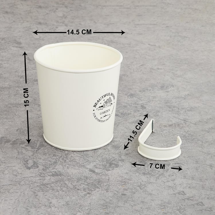 Beautiful Home Metal Rail Hanging Planter