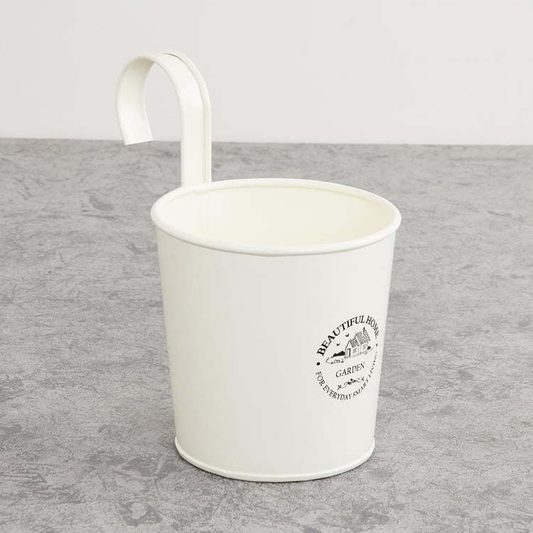 Beautiful Home Metal Rail Hanging Planter