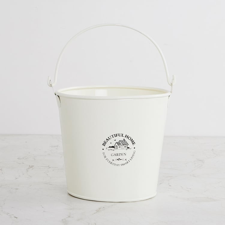 Beautiful Home Metal Bucket Planter