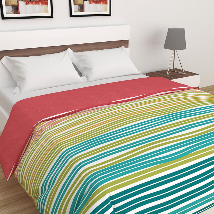 Medley Bohemian Rhapsody Cotton Striped Double Comforter