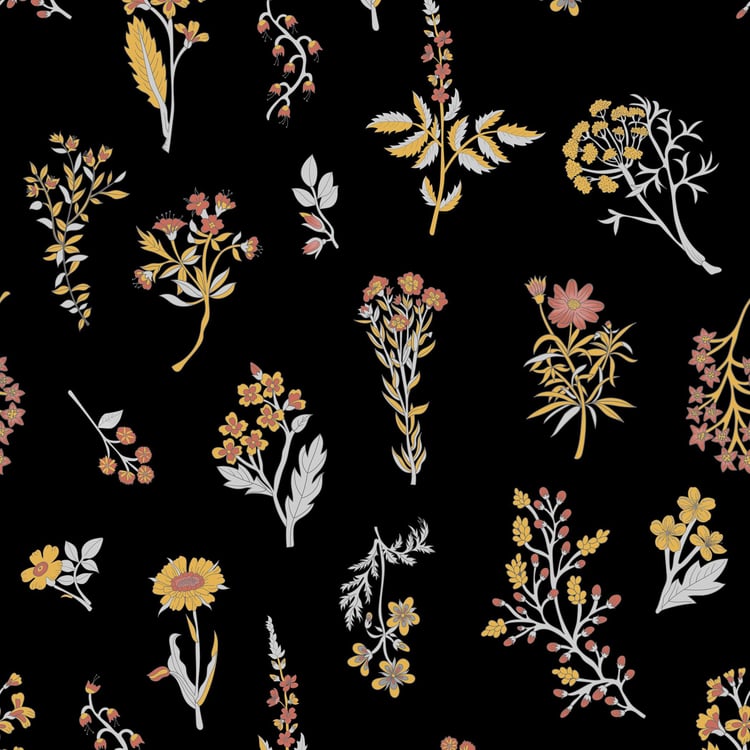 Medley Cotton 180TC 3Pcs Printed Fitted King Bedsheet Set