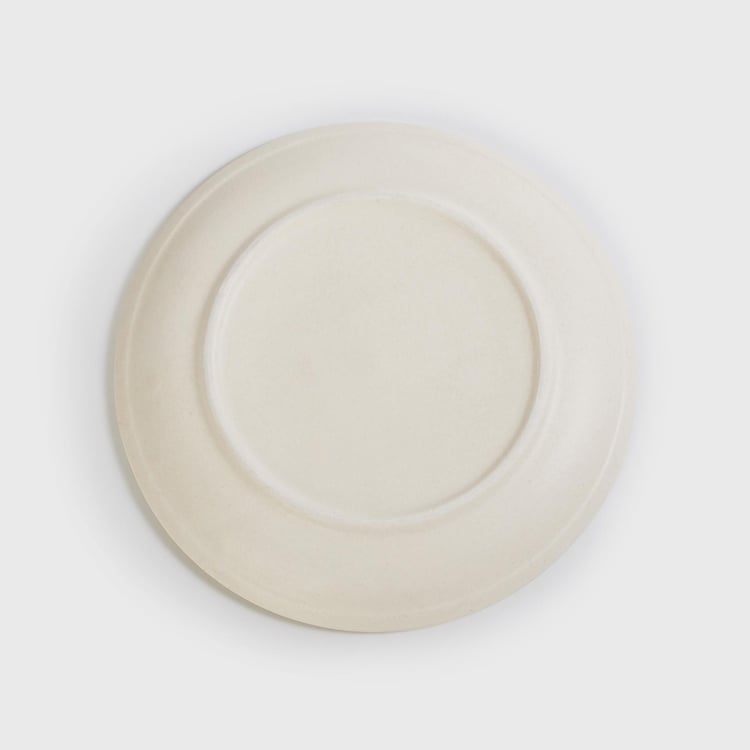 Fiesta Beige Printed Stoneware Side Plate - 18cm