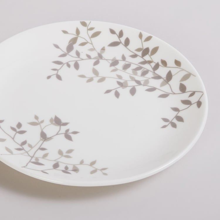 Fiesta White Printed Bone China Side Plate - 18cm