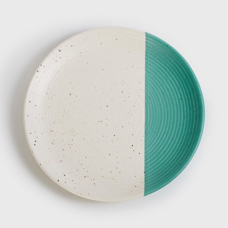 Fiesta Teal Solid Stoneware Dinner Plate - 26.5cm