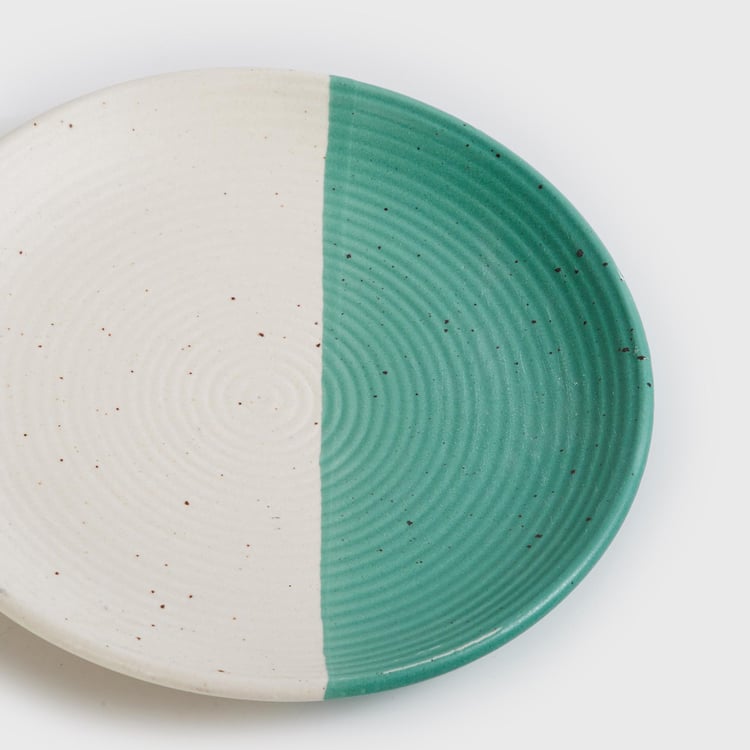 Fiesta Teal Solid Stoneware Side Plate - 18cm