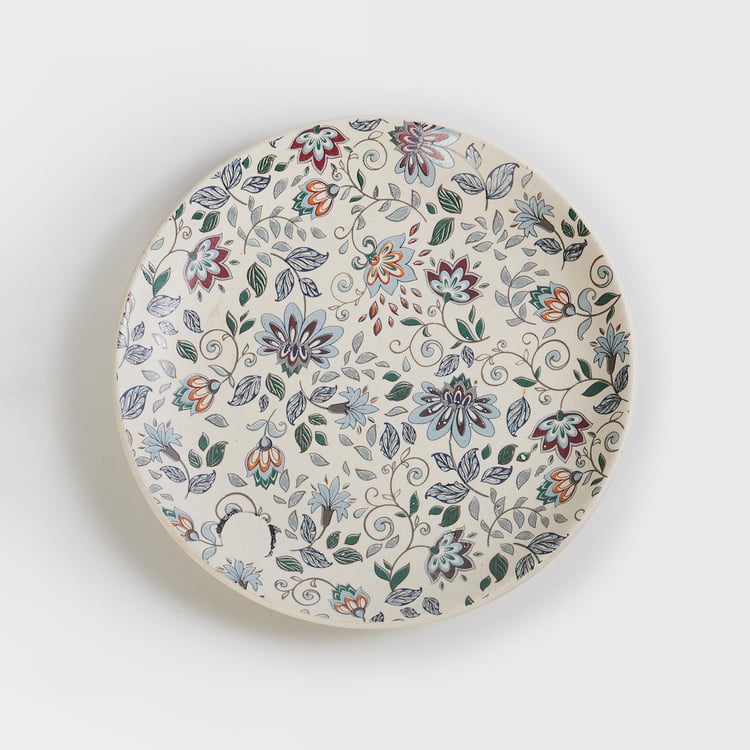 Fiesta Multicolour Printed Stoneware Side Plate - 18cm