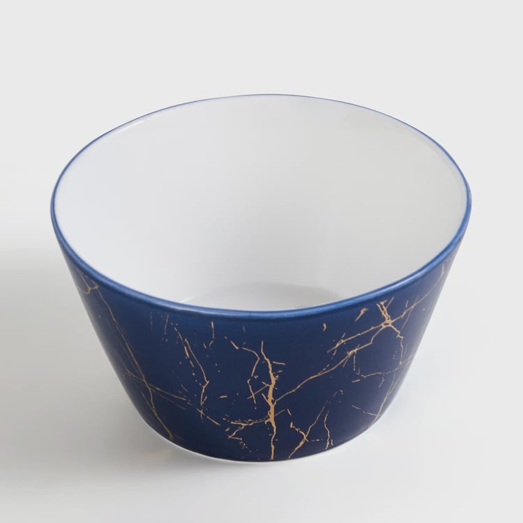 Fiesta-Zeno Blue Printed Bone China Serving Bowl - 470ml