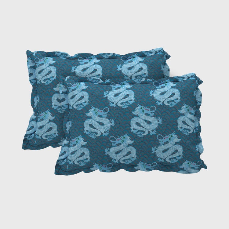 Art of Asia Set of 2 Pillow Covers - 45x70cm