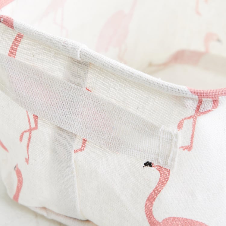 Corsica Slate Polyester Storage Basket