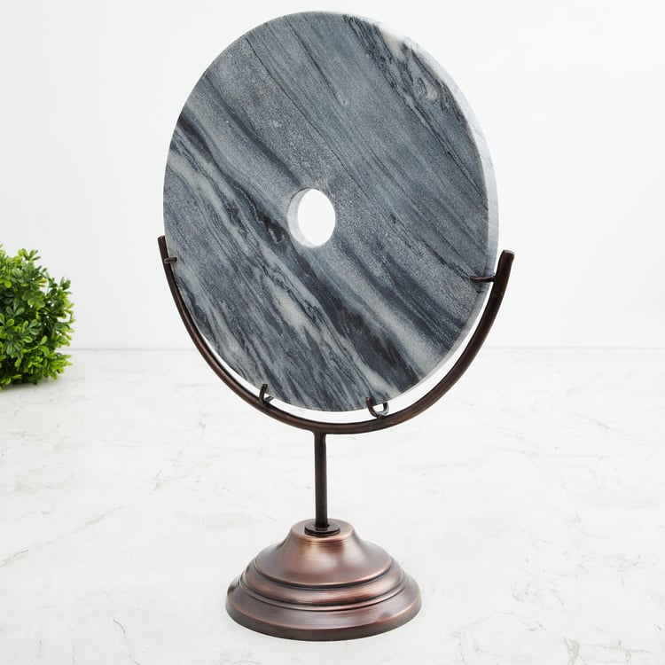 Eternity Marble Round Table Accent