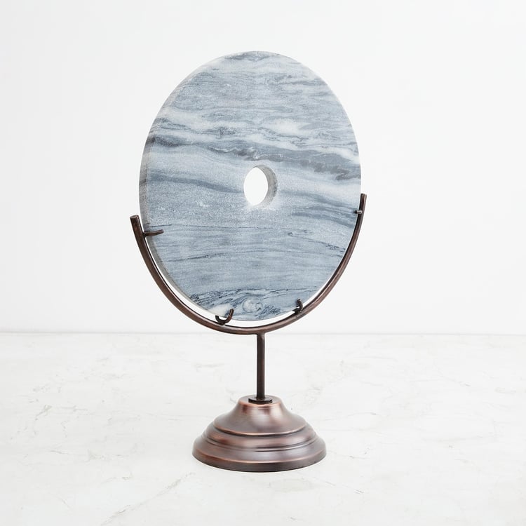 Eternity Marble Round Table Accent