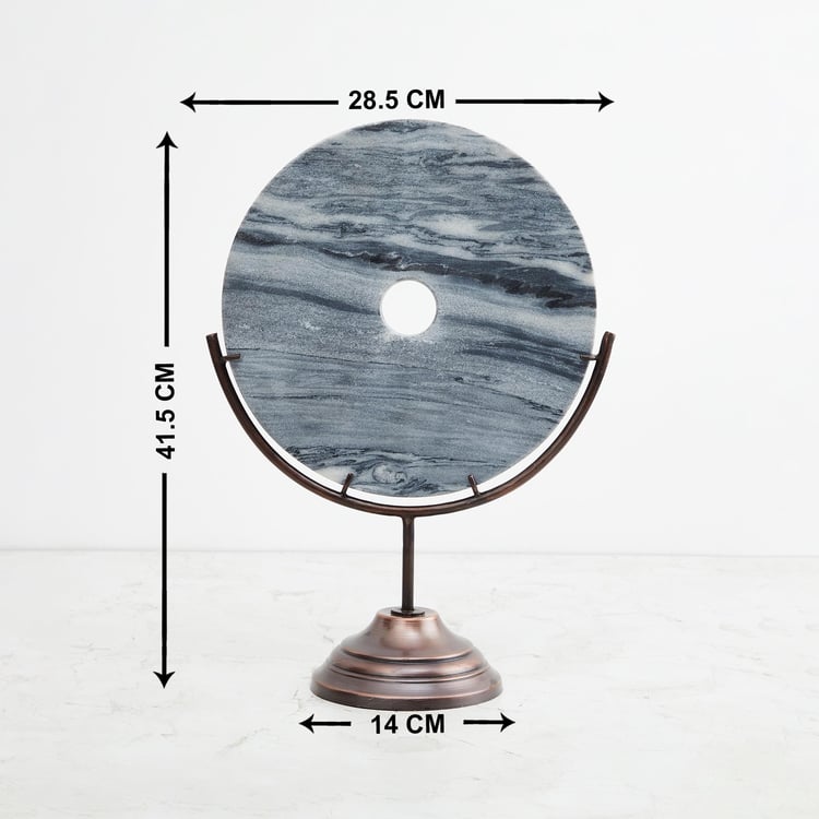 Eternity Marble Round Table Accent