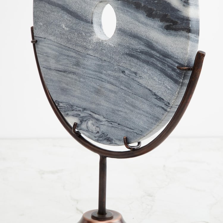 Eternity Marble Round Table Accent