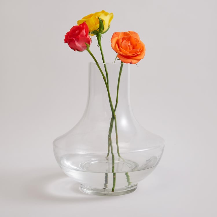 Contour Glass Bud Vase