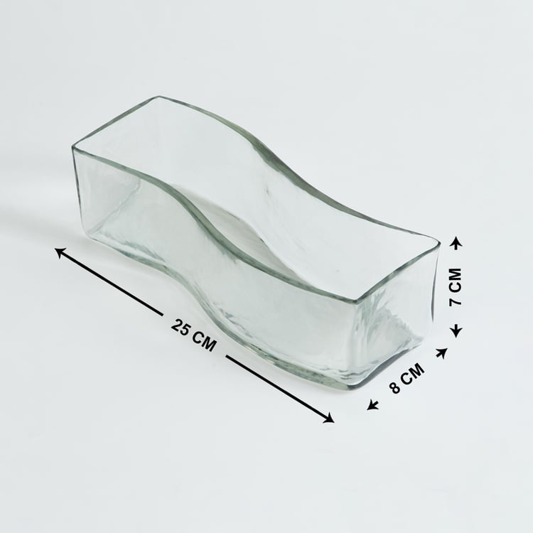 Contour Glass Decorative Tray
