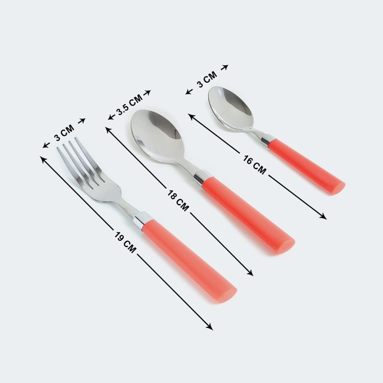 Mandarin Bohemian Rhapsody Cutlery Set - 18Pcs