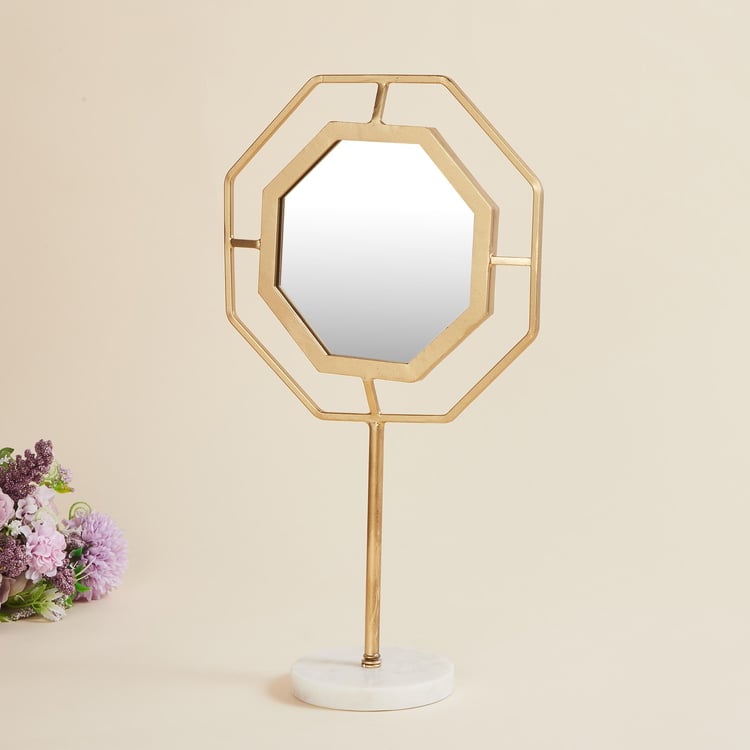 Eternity Marble Base Table Mirror