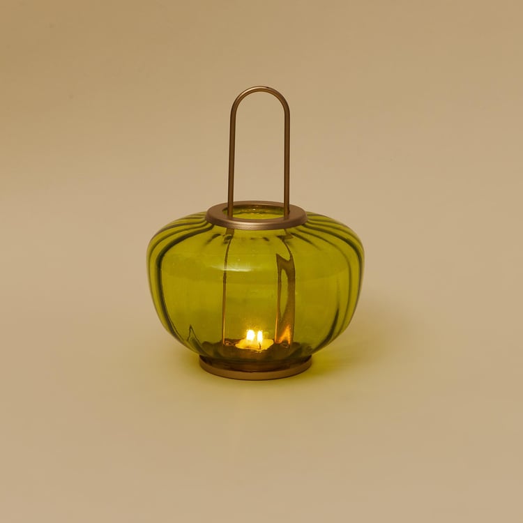 Splendid Glass Hanging T-Light Holder