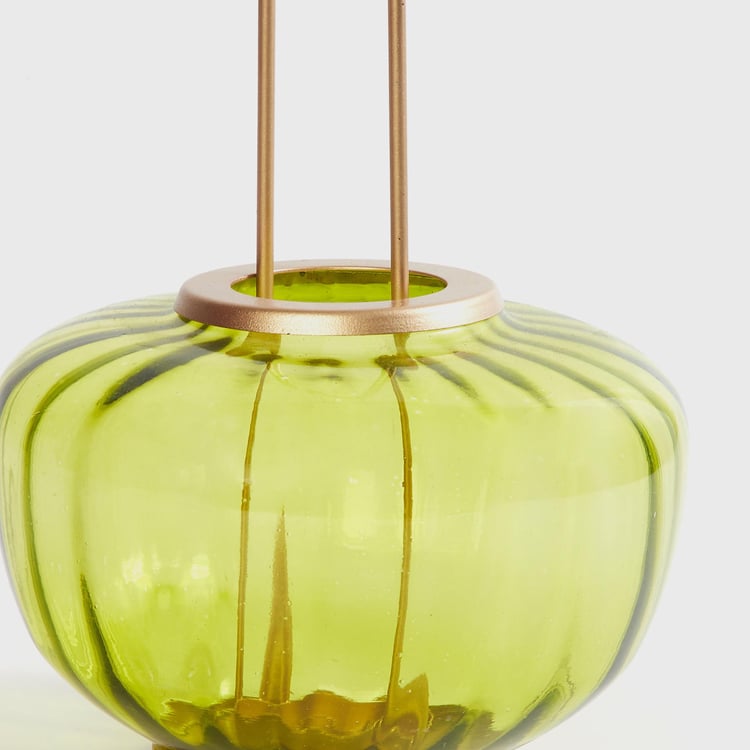 Splendid Glass Hanging T-Light Holder