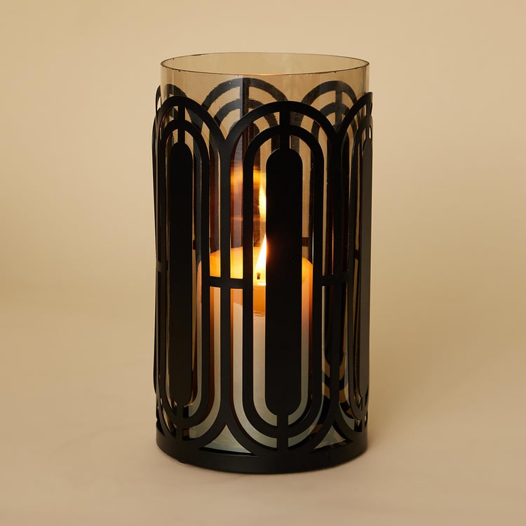 Splendid Metal Hurricane Candle Holder