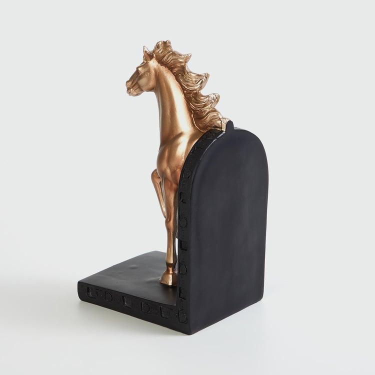 Jaguar Ceramic Horse Book End