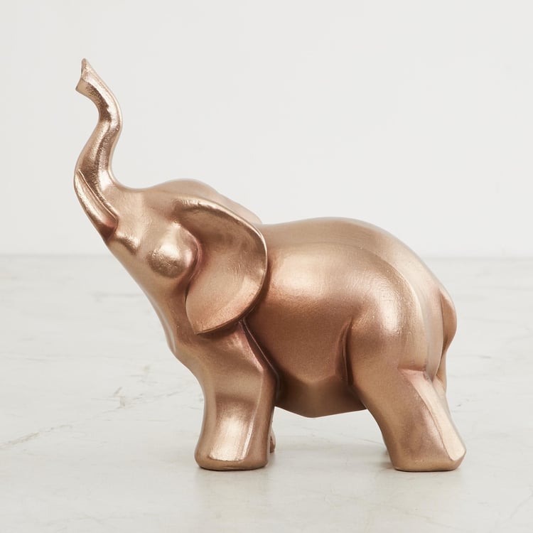 Jaguar Polyresin Elephant Figurine