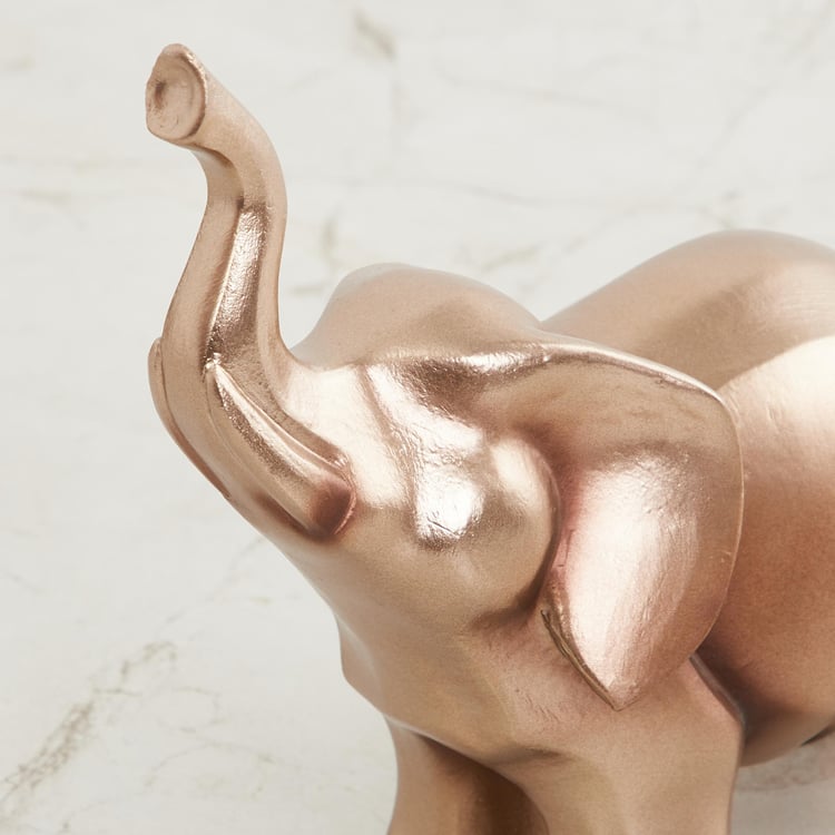 Jaguar Polyresin Elephant Figurine