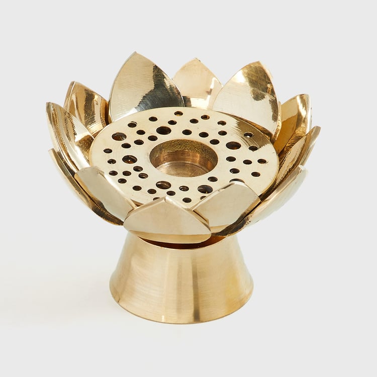 Upasana Metal Pooja Dhoop Stand