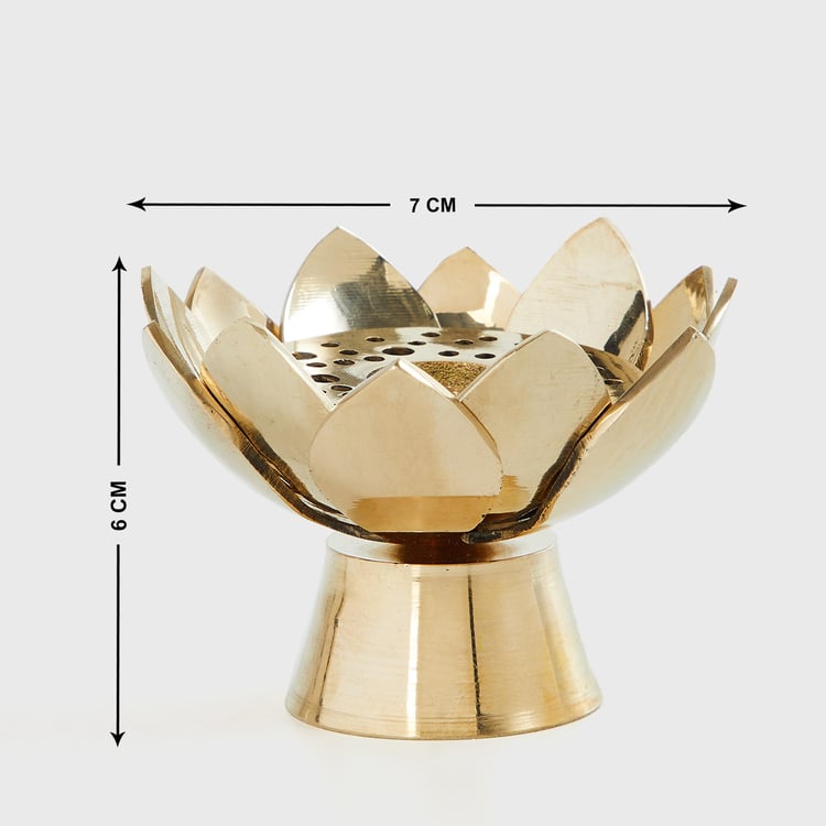 Upasana Metal Pooja Dhoop Stand