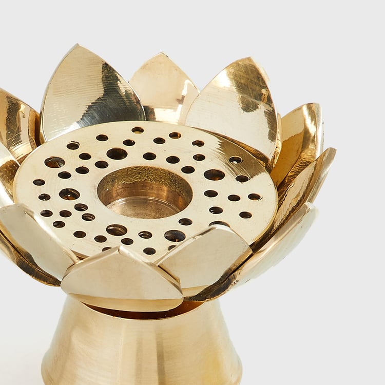 Upasana Metal Pooja Dhoop Stand