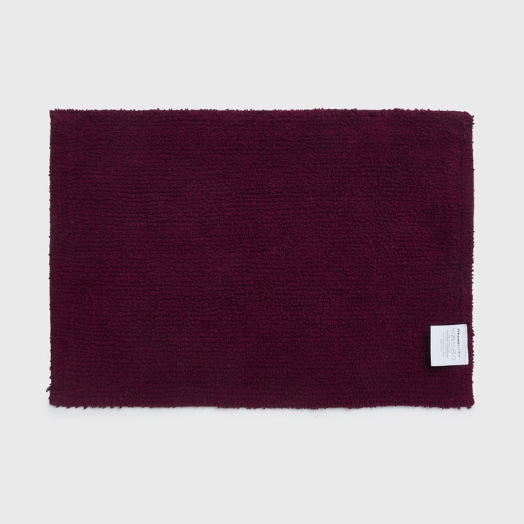 Colour Connect Hilda Cotton Bath Mat - 60x40cm