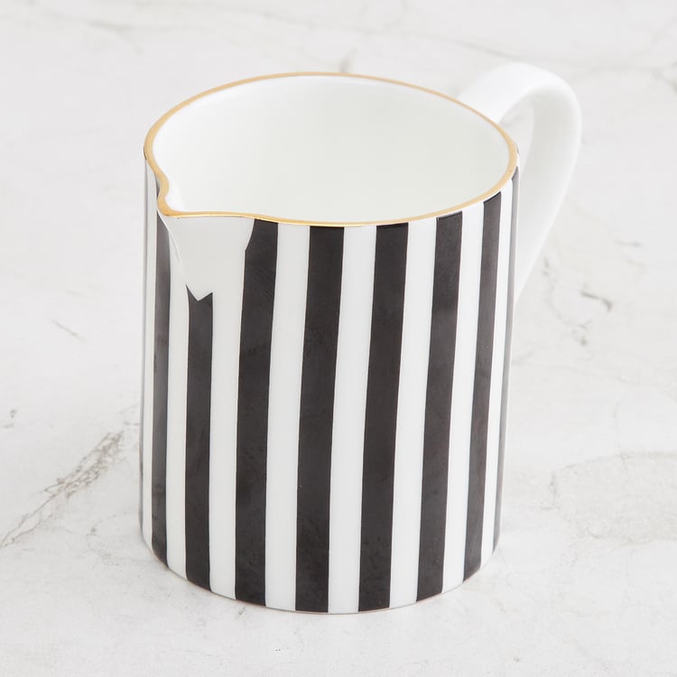 Andrey Charlie Bone China Striped Creamer Pot - 250ml