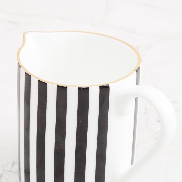 Andrey Charlie Bone China Striped Creamer Pot - 250ml