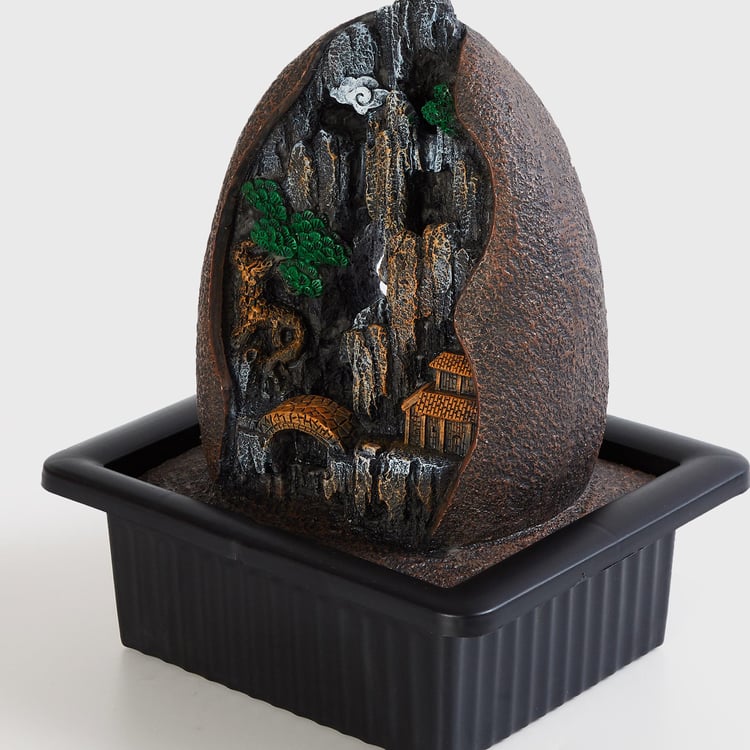 Corsica Cascade Polyresin Xanadu Fountain - 21x17x25cm