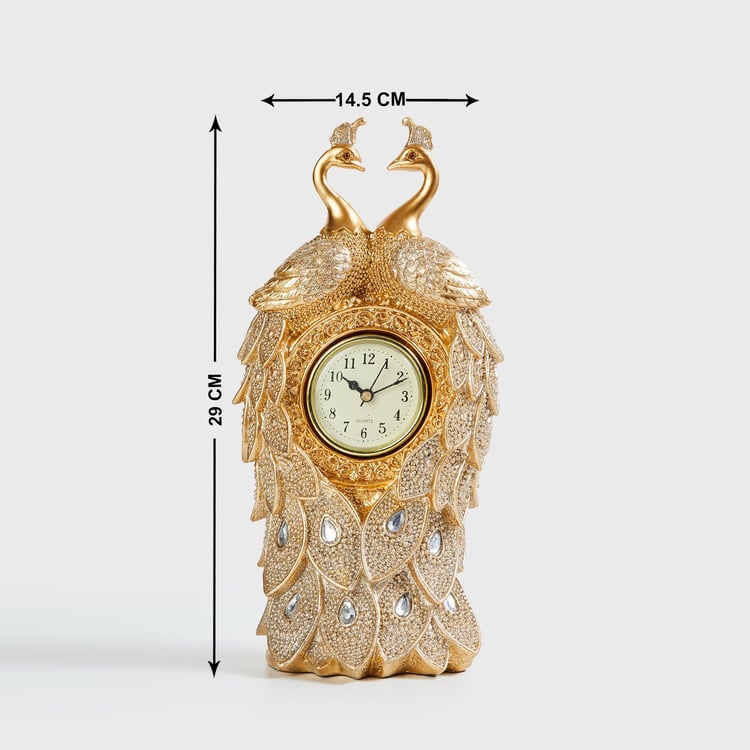 Corsica Mayur Metal Table Clock