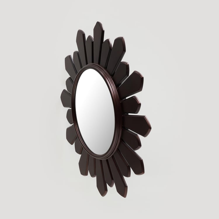 Corsica Reflection Round Decorative Mirror - 39.4cm