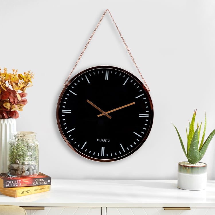 Corsica Reflection Hanging Wall Clock - 35.5cm