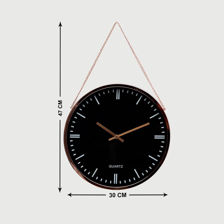 Corsica Reflection Hanging Wall Clock - 35.5cm