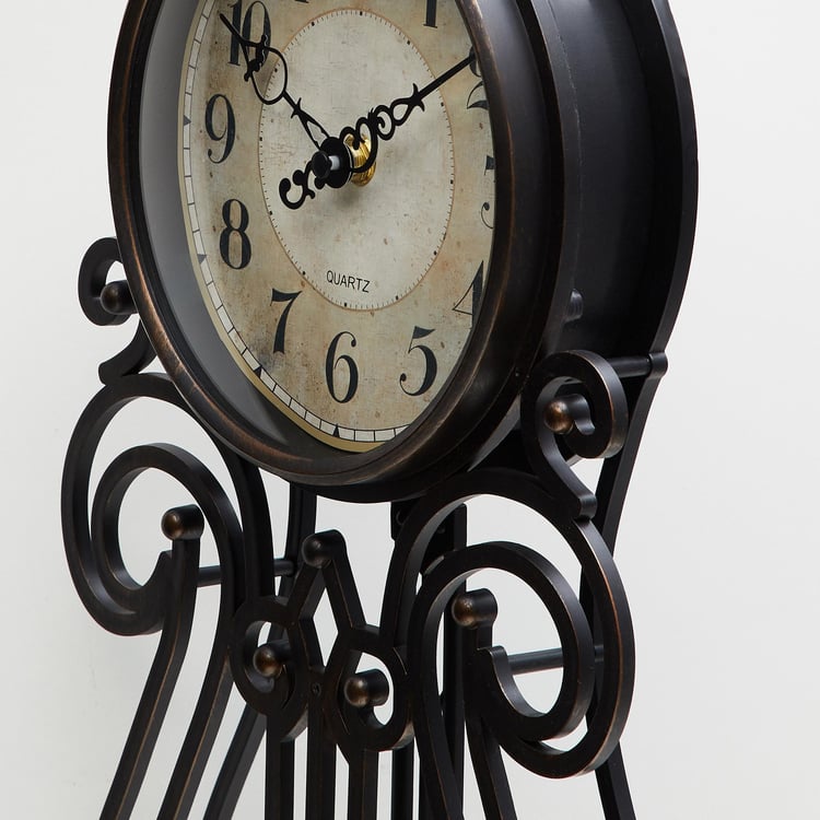 Corsica Telsa Pendulum Wall Clock - 50.5x23cm