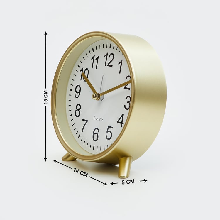 Corsica Telsa Table Clock - 14.7x14cm